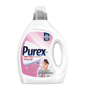 Purex 婴儿衣物浓缩洗衣液 82.5 Fl Oz