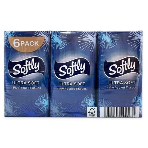 Softly 纸巾 6包
