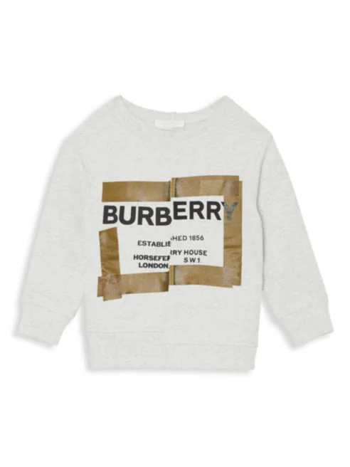 Burberry - Little Kid's & Kid's Split Logo Sweatshirt
