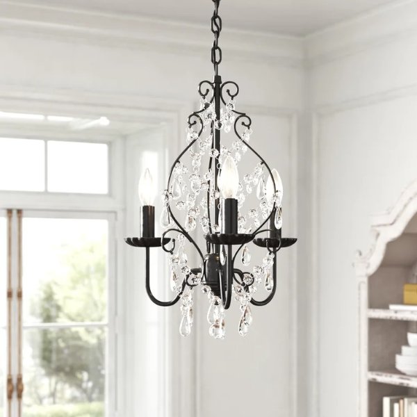 Julianne 3 - Light Candle Style Classic Chandelier
