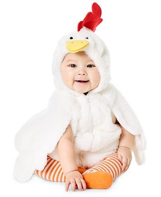 Baby Boys & Girls 2-Pc. Little Chicken Costume