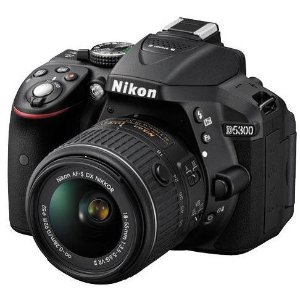 尼康D5300 数码单反相机套装(带18-55mm DX VR II 镜头)