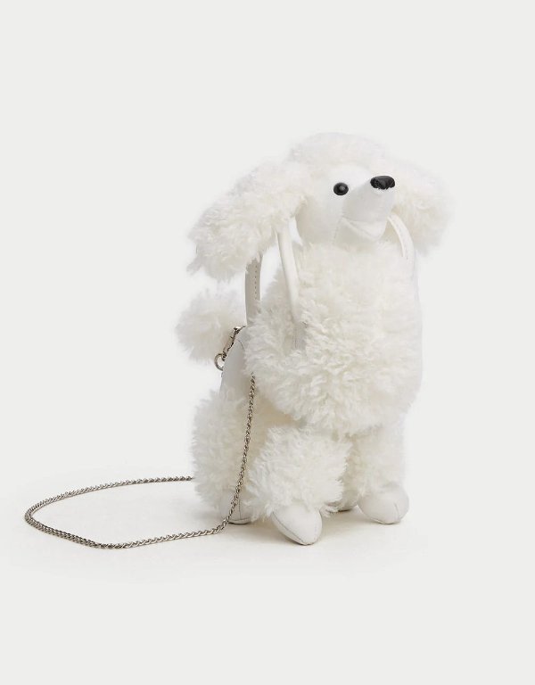 Fuzzy Poodle Design Bag