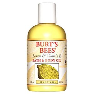 Burt's Bees 100% Natural Lemon and Vitamin E Body and Bath Oil - 4 Ounce Bottle @ Amazon