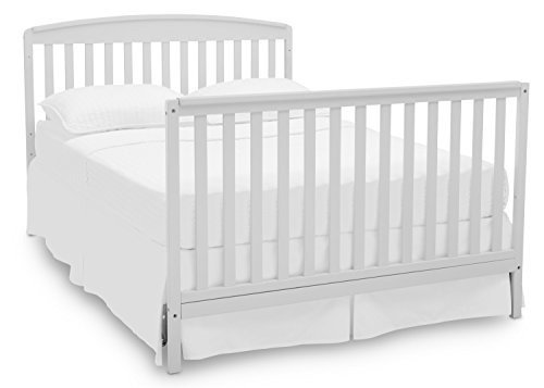 Brayden 4-in-1 Convertible Baby Crib, Bianca White