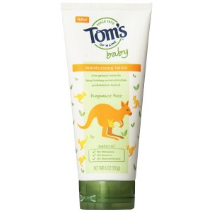 Tom's of Maine Baby Moisturizing Lotion, Fragrance Free,2 Count