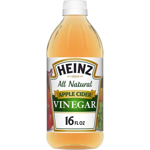 Heinz 全天然5%酸度苹果醋 16oz 富含膳食纤维