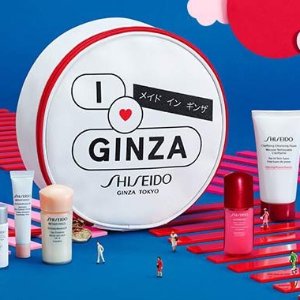 Shiseido 护肤美妆产品热卖 收红腰子，超值套装