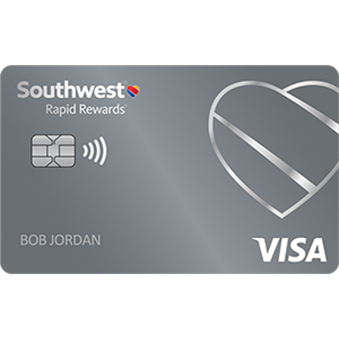 Earn 50,000 points.Southwest Rapid Rewards® Plus Credit Card