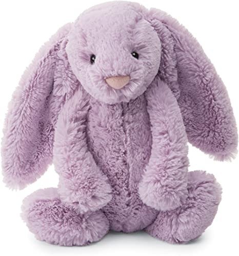 Bashful Lilac Bunny Stuffed Animal, Medium, 12 inches