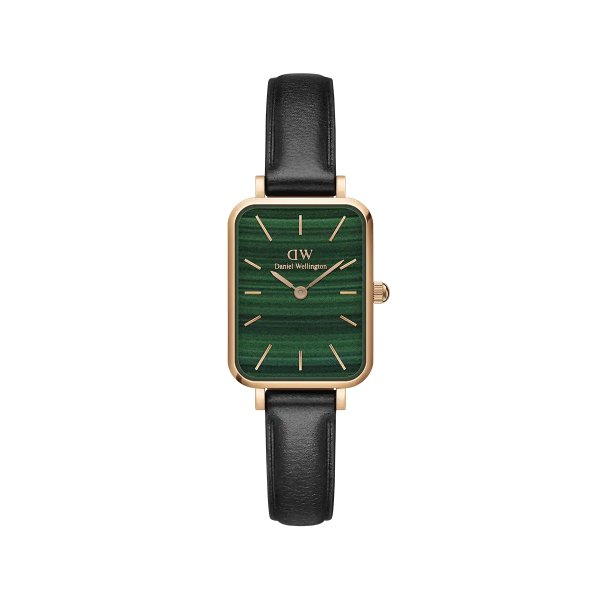 绿色表盘方形手表