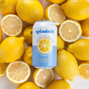 Spindrift Sparkling Water 12 Fl Oz Cans, Pack of 48