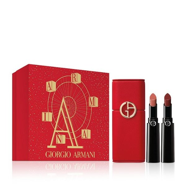 Lip Power Holiday Duo Long-Lasting Satin Lipstick Gift Set ($78 value)