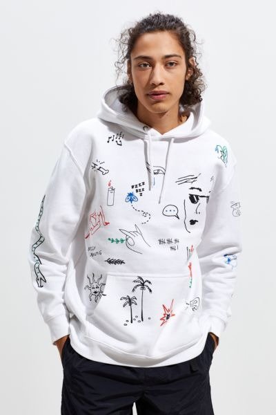 Altru Apparel UO Exclusive Doodle Hoodie Sweatshirt