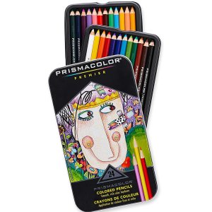 Prismacolor 软芯彩色铅笔 24色