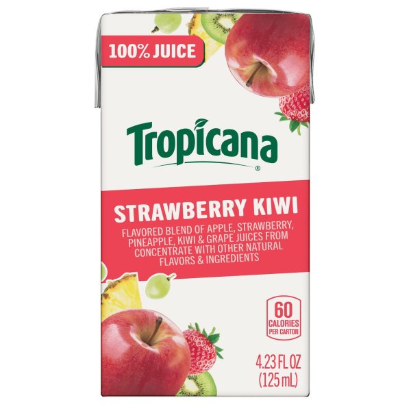 100% 奇异果草莓汁 44盒 