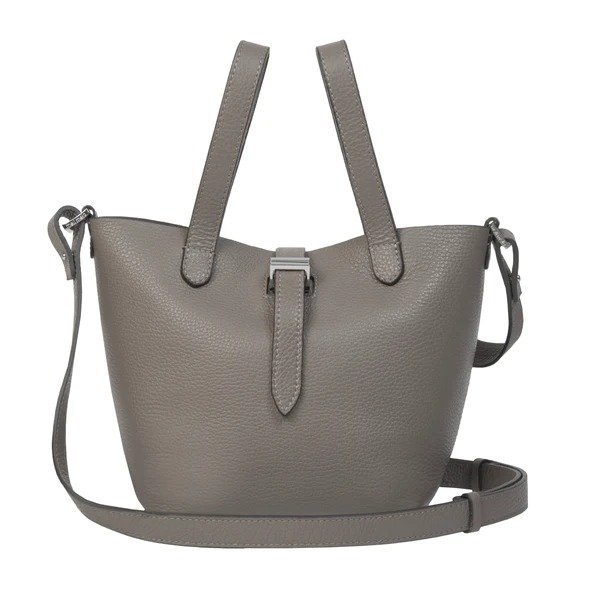 Thela Mini Shopper Elephant Leather Cross Body Bag for Women