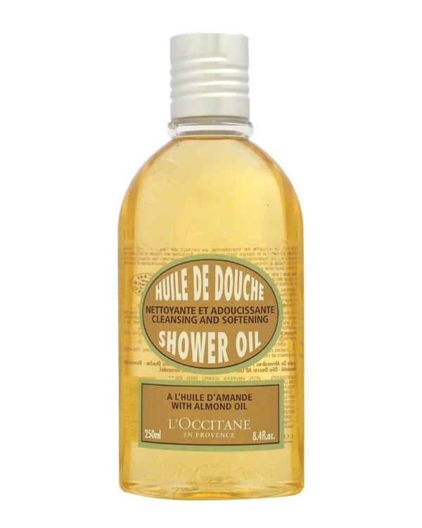8.4oz Almond Cleansing & Softening Shower Oil