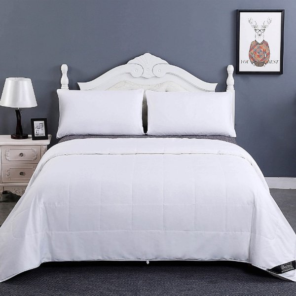 Washable Cotton Covered Silk Comforter