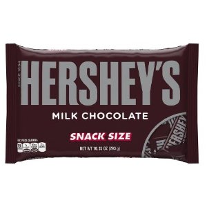 Hershey's Snack Size Milk Chocolate Bars Milk Chocolate 10.35oz