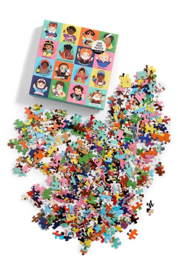 Mudpuppy Little Feminist 500 Piece Family Puzzle