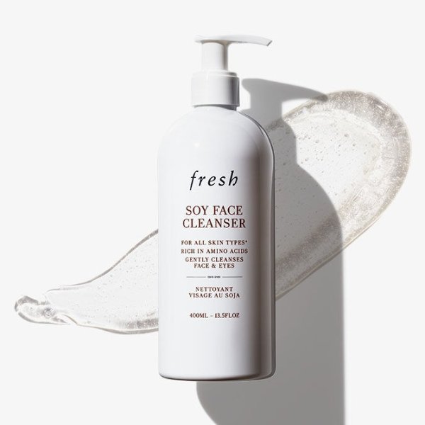 Soy Ph-Balanced Hydrating Face Wash, 400Ml | Skincare | Fresh Beauty CA
