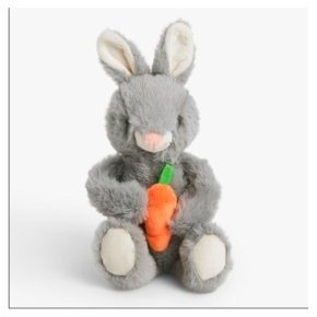 灰色兔子 18 厘米