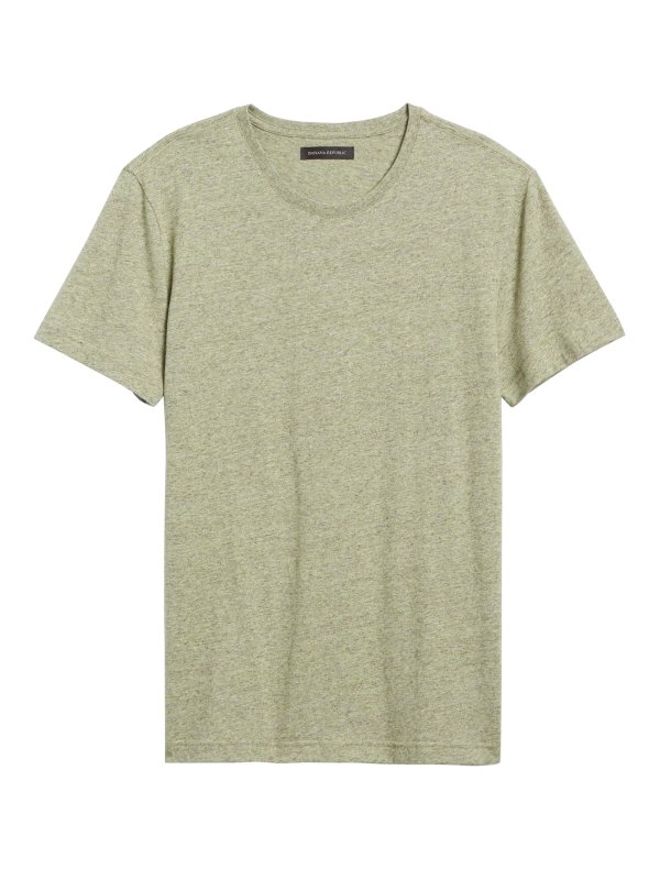 Organic Soft Wash Crew-Neck T-Shirt
