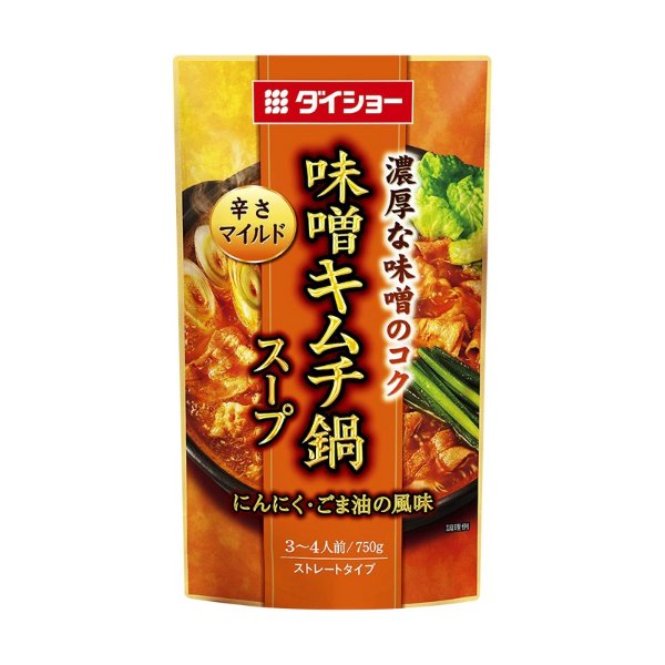 DAISHO 日式火锅汤底 泡菜味噌味 3-4人份 750g