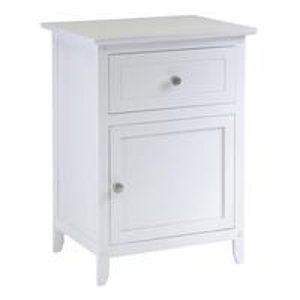 Winsome Wood Beechwood End/Accent Table (White)