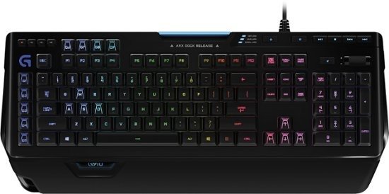 Logitech - Orion Spectrum G910 Wired Gaming Mechanical Romer-G Switch Keyboard with RGB Backlighting