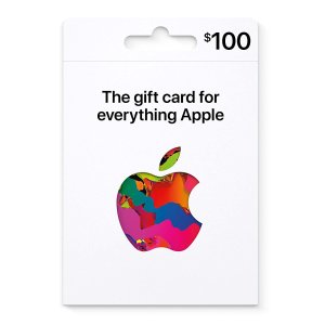 苹果礼卡买$100送$10