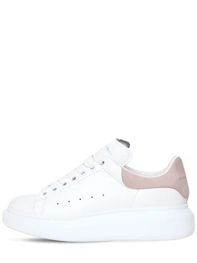 40MM LEATHER & SUEDE SNEAKERS