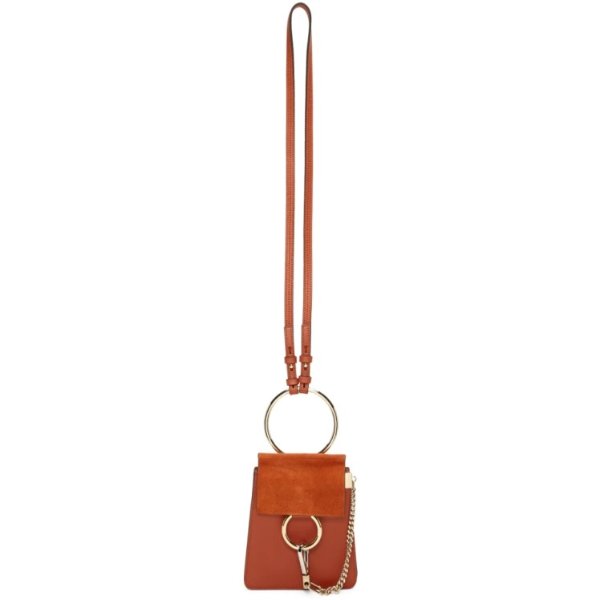 - Red Mini Faye Bracelet Bag