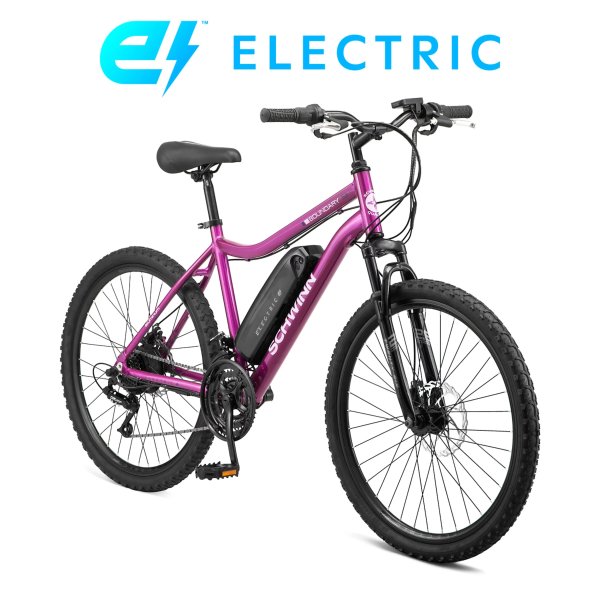 26" Schwinn Boundary Unisex Electric Bike w/ 250w Motor