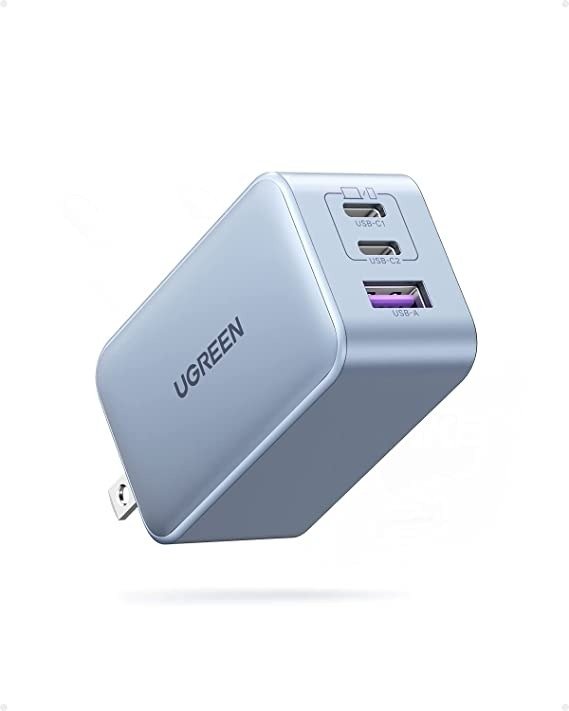 USB C Charger 65W Nexode 3 Ports GaN Charger