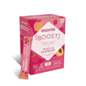 exante桃子口味减肥纤体果饮 30份