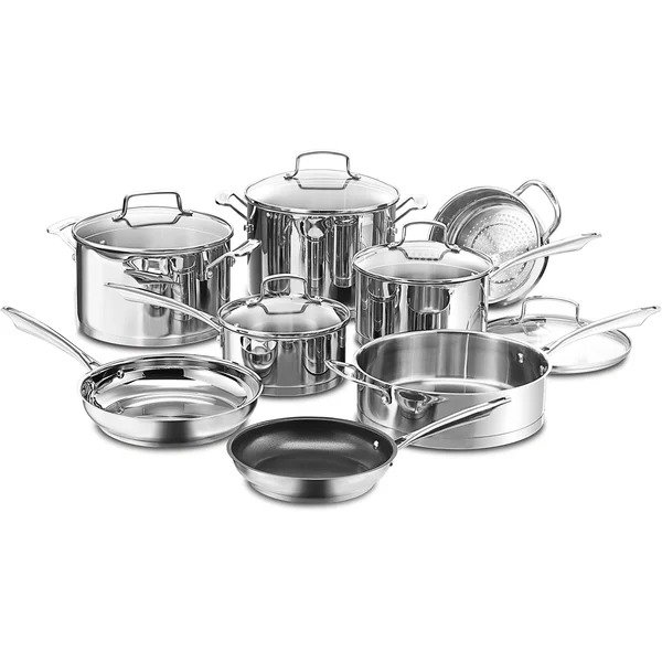 Professional Series 13 Piece Stainless Steel Cookware Set
