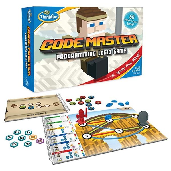 Code Master Programming Logic Game and STEM Toy for Boys and Girls Age 8 and Up – Teaches Programming Skills Through Fun Gameplay