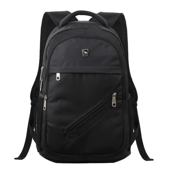 Laptop Backpack Shoulder Bag Business 14 inches Fashion Casual Computer Package Waterproof Black