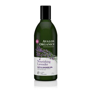 Avalon Organics Bath & Shower Gel, Nourishing Lavender, 12 Fluid Ounce