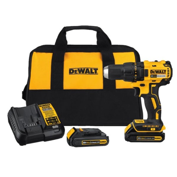 20-volt Max 1/2-in Brushless Cordless Drill 2-Batteries Included and Charger Included