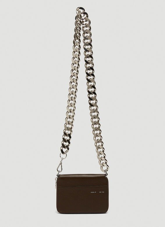 XL Chain Large Bike Wallet in Brown