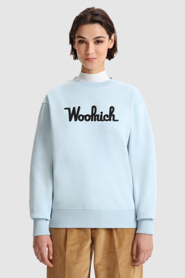 Cotton Sweatshirt with logo Flask