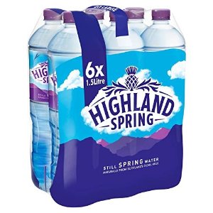 Highland矿泉水, 6 x 1.5L
