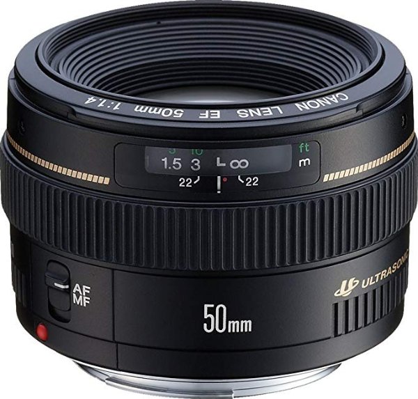 Canon EF 50mm f/1.4 USM 标准定价头
