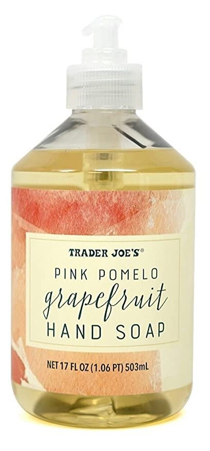 Trader Joe's Pink Pomelo Hand Soap 17 FL OZ (503 mL)