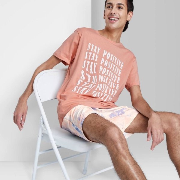 Men's Short Sleeve Graphic T-Shirt - Original Use™ Pink