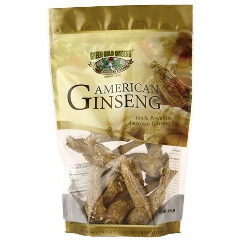 Ungraded American Ginseng Giant Root 8oz bag
