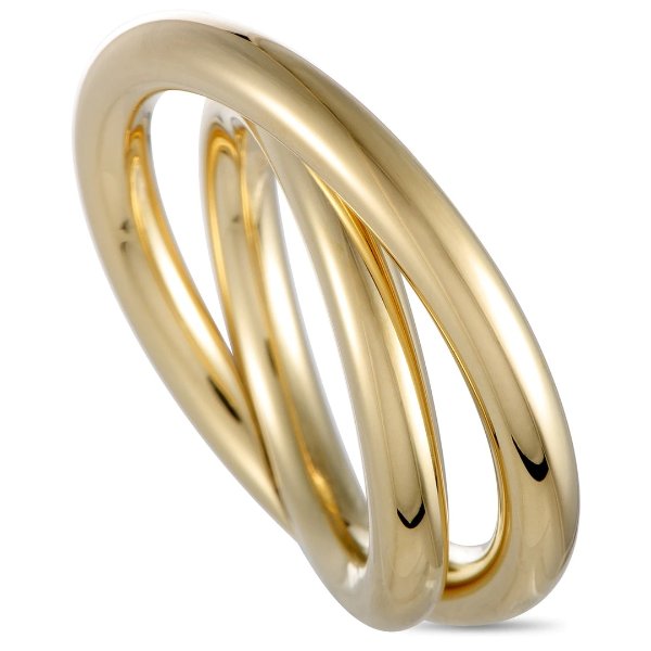 Continue Yellow Gold PVD Stainless Steel Ring KJ0EJR1001-09